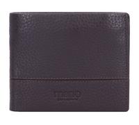 mano Don Tommas Coin Wallet with Flap Brown