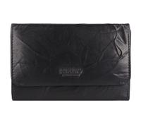 mano Donna Aurona Wallet with Zip Black