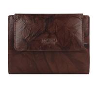 mano Donna Aurona Geldbörse RFID Leder 14 cm dunkelbraun (M191951121) braun