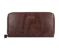mano Donna Aurona Continental Wallet Darkbrown