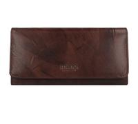 Mano, Donna Aurona Geldbörse Rfid Leder 19 Cm in mittelbraun, Geldbörsen für Damen Gr. OneSize