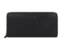 mano Donna Giulia Continental Wallet Black