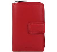 mano Donna Giulia Zip Wallet Red 