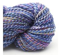 Manos del Uruguay Marla Handgefärbte Wolle aus Merinowolle, 100g Strang ca. 200m Nadelstärke 3,5 bis 4,5 mm (K400 denim)