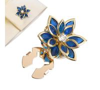 Manschettenknöpfe für Damen Blumenförmige Cufflinks