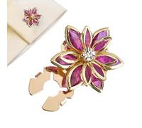 Manschettenknöpfe für Hemden, elegant, Blumenform, verstellbar, für Business, Hochzeit, Verabredung, Reisen, Geschenk für Freundin, Ehefrau, Schwester, Consulte la descripción, Metall, Kein Edelstein