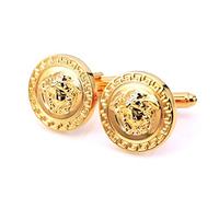 Manschettenknöpfe für Herren, Gold Napoleon Bild Kupfer Poliert Fashion Französische Manschette Schnalle, Sparkly Geschenk Modisches Shirt Zubehör Für Buchhalter Boss Business Hochzeit Prom Offi