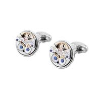 Manschettenknöpfe für Herren, Uhrwerk Uhr Maschine Core Mechanische Manschette Links Tasten, Großes Geschenk Classic Shirt Anzug Zubehör Für Buchhalter Boss Business Hochzeit Offizieller Anlaß
