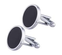 Manschettenknöpfe Herren,Cufflinks for Men,Silber Manchettenknoepfe Personalisiert Edelstahl,Klassische Hemd Anzug Kleidung Zubehör für Männer Business Accessoires für Hochzeit,Business Formelle,Party