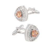 Manschettenknöpfe Kristall-Manschettenknöpfe for Herren, Anzug, Hemd, Manschettenknöpfe, Hochzeit, Manschettenknöpfe, Schmuck Klassische Manschettenknöpfe (Color : Only Send Cufflinks-01)