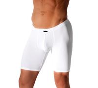MANSTORE Herren Langer Boxer M2569 Biker Pants White - Größe M