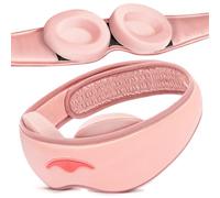 Manta Silk Mask - 100% Blackout Silk Sleep Mask, 22 Momme Premium Silk Eye Mask for Deep Sleep, Breathable & Machine Washable (Pink)