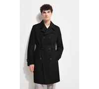 CINQUE Regular Fit Trenchcoat mit Reverskragen Modell 'Aberdeen' in Black, Größe 98