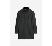 CINQUE Regular Fit Mantel mit Stehkragen Modell 'Arsenal' in Anthrazit, Größe 54