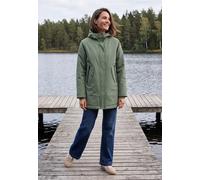 Kurzmantel CECIL, Damen, Gr. S (38), grün (shadow khaki), Stoff, Oberstoff: 92% Polyester, 8% Elasthan. Futter: 100% Polyester. Wattierung: 100% Polyester, unifarben, comfort fit normal, ohne Ausschni