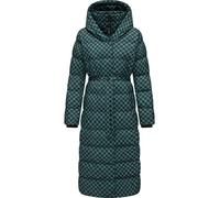 Ragwear Steppmantel Niara Long Print für Damen - S