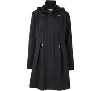 Mantel mit Kapuze und Bundfalten 52
