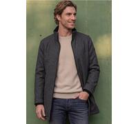 Mantel mit Zipper und Wollanteil