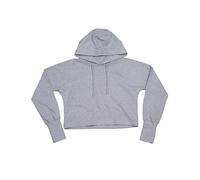 Mantis - Cropped Hoodie Heather Grey Melange - Gr. - L