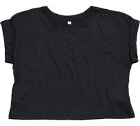 Mantis Damen Crop Top T-Shirt M96 black M