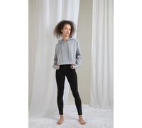 Mantis Damen Cropped Hoodie Bauchfrei --Auslaufartikel-- Heather Grey XL