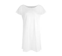 Mantis Damen T-Shirt-Kleid - Weiß | S