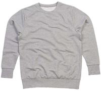 Mantis Herren Sweater Sweatshirt M194 heather grey melange XXL