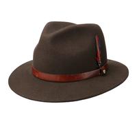 Manton Traveller Wollfilzhut by Stetson braun XXL (62-63 cm)