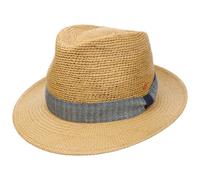 Manuel Crochet Trilby Panamahut by Mayser camel L (58-59 cm)