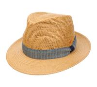 Manuel Crochet Trilby Panamahut by Mayser camel M (56-57 cm)