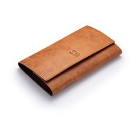 Manufakturwerk Uhren Etui für 3 Uhren, cognac