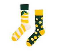 Many Mornings Socken The Lemons Baumwollsocken Farbmix Größe 39-42 für Damen und Herren