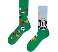 Many Mornings Mismatched Socken - The Referee/Der Schiedsrichter (R224, DE/NL/SE/PL, Numerisch, 39, 42, Regular, Regular)