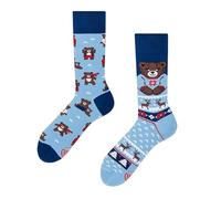 many mornings - Socken - Cold Teddy blau, 39-42