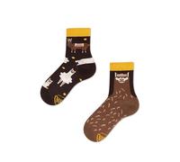Many Mornings - Kids - Fluffy Alpaca - Alpaka - verrückte Socken 80% Baumwolle, 17% Polyamid, 3% Elasthan (31-34) (27-30)