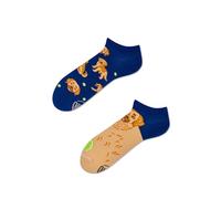 Many Mornings Sneaker-Socken Golden Boy Low – Golden Retriever blau/beige Größe 39-42