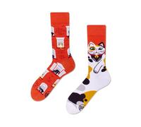 Many Mornings - City Cat - Stadtkatze, Katze - Mismatched Socks (as3, numeric, numeric_43, numeric_46, regular, regular)