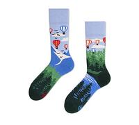 Many Mornings Unisex-Socken Balloon Adventure – bunte Baumwollsocken Größe 39-42