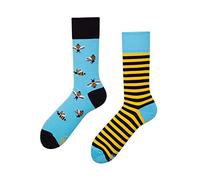 Verrückte Socken MM damen und herren crazy socks BEE BEE Wespe Funny Socks (43-46)