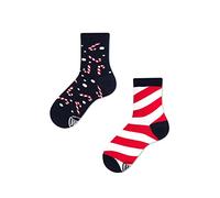 Many Mornings Unisex Kids Sweet Xmas Mismatched Socken, Multi-Color, 23-26