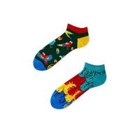 Many Mornings - Mismatched Sneaker Socken - Paradise Parrot, Papagei (43-46)