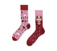 Many Mornings - Miss Guinea Pig/Meerschweinchen - Mismatched Socken - Meerschwein, Hase (35-38)