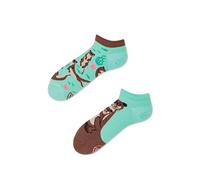 Many Mornings „Otter Stories Low“ niedliche Sneaker-Socken mit Otter-Motiv Baumwoll-Mix Unisex Größe 43-46