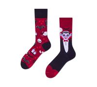many mornings - Socken - Bloody Dracula rot - Gr. - 42