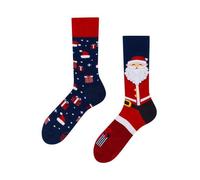 Many Mornings - Mismatched Socks -Santa/Weihnachtsmann Gr. 35-38