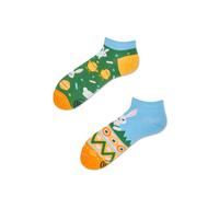 many mornings - Socken - Easter Bunny grün, 35-38