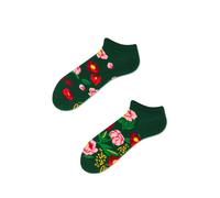 many mornings - Socken - Flower Power grün - Gr. - 35-38