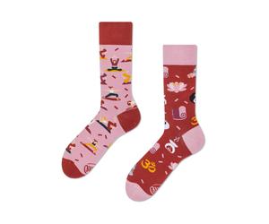 many mornings - Socken pink - Gr. - 42