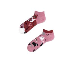 many mornings - Socken - PLAYFUL CAT pink - Gr. - 42