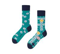 many mornings - Socken - Scrabble grün - Gr. - 40.5